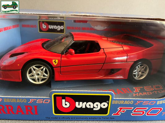 Voiture miniature Ferrari F50 Hard Top Burago au 1/18