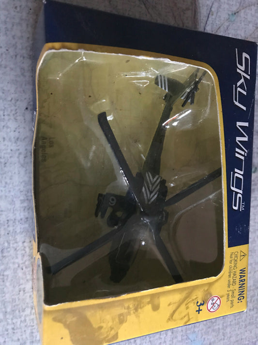 Avion miniature Militaire Sky Wings MotorMax Hélicoptère Apache AH-64