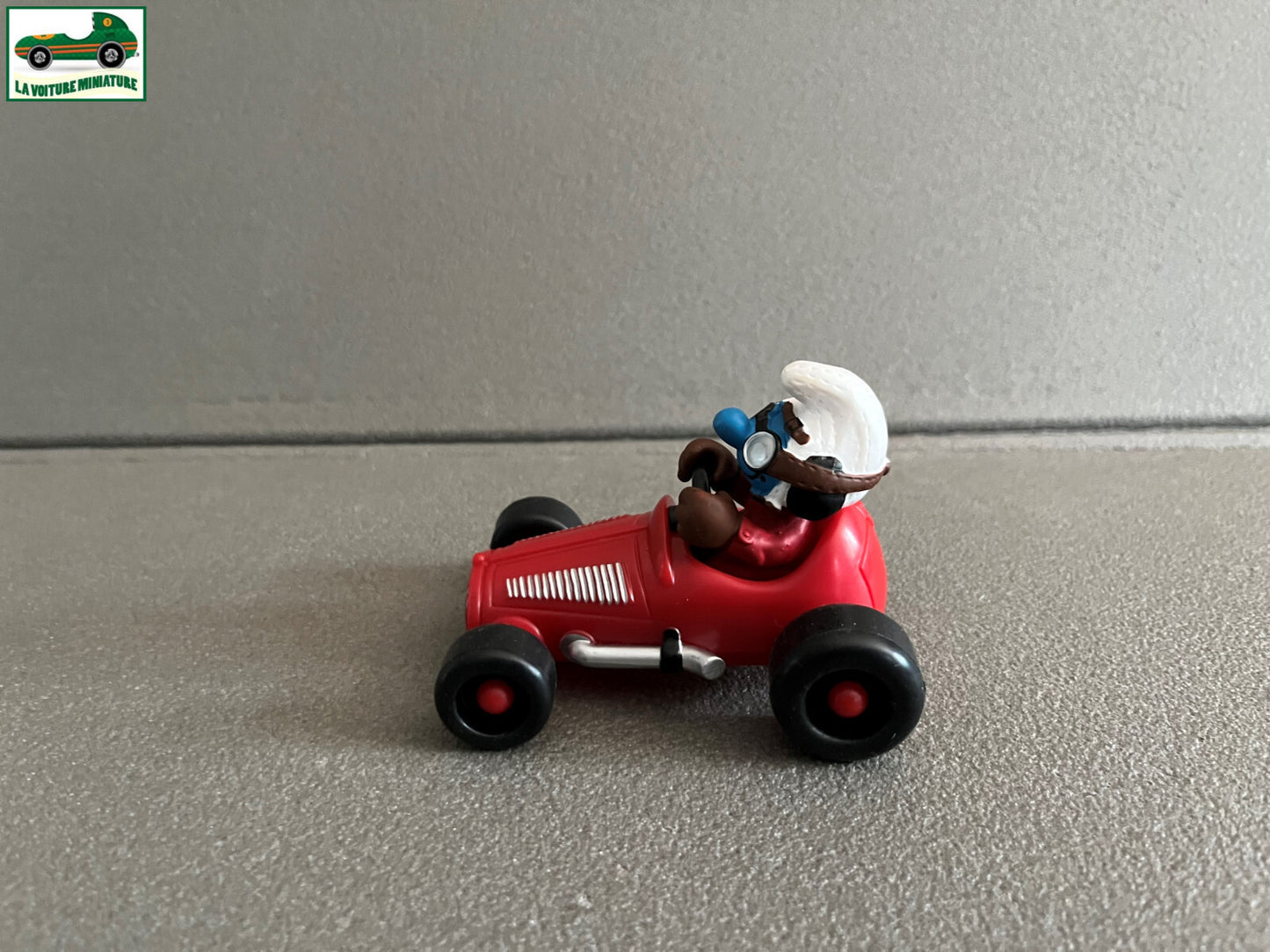 Voiture Miniature Schtroumpf Bolide Rouge Schleich 40255