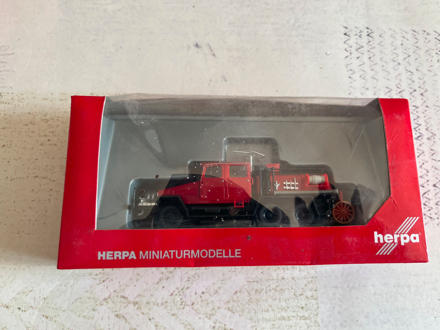 Voiture Miniature Camion IFA G5 TLF Herpa 1/87 HO