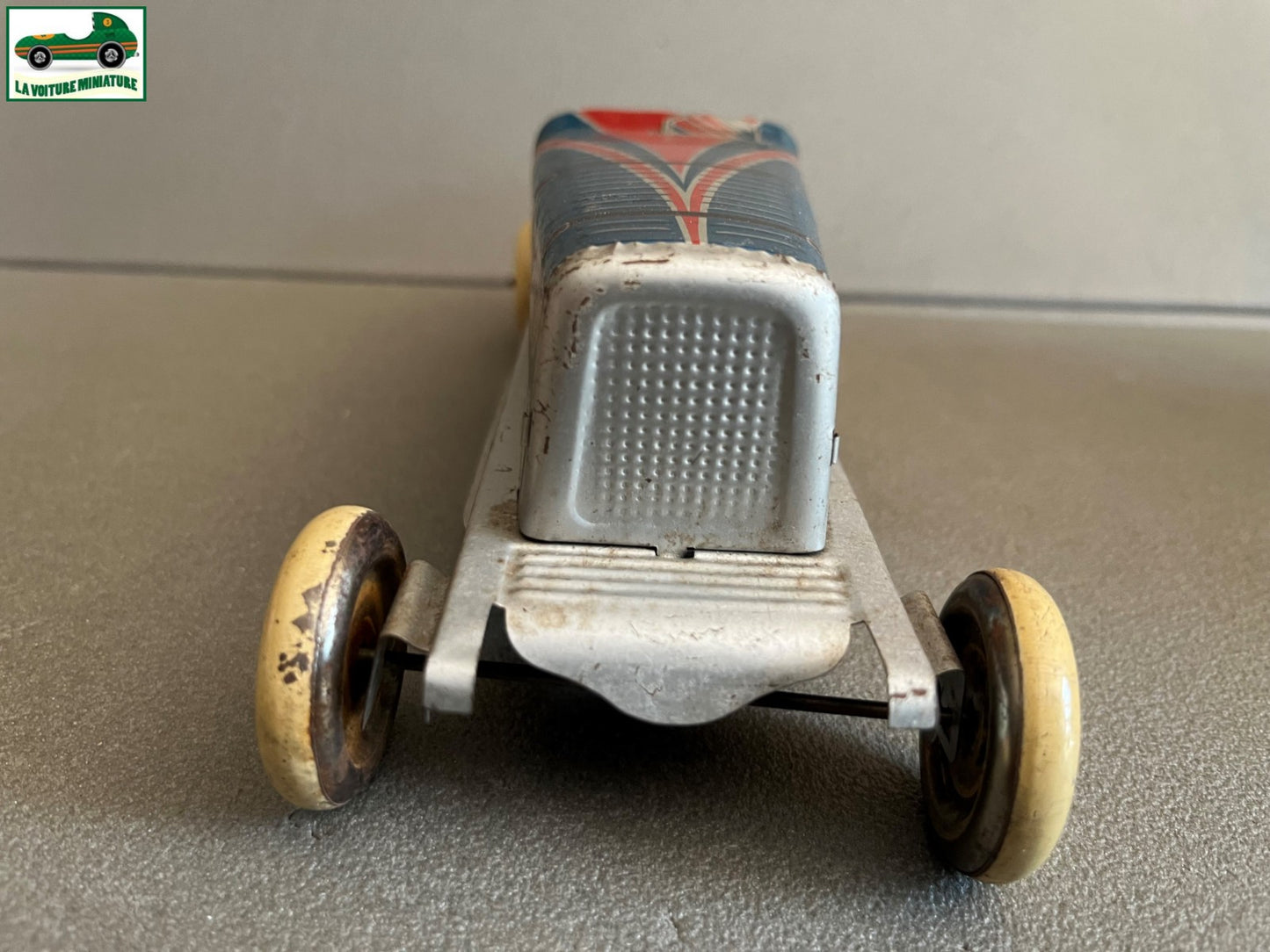 Jouet Ancien Tôle Voiture Course M L PARIS ML 510 Martinan Larnaude Vintage