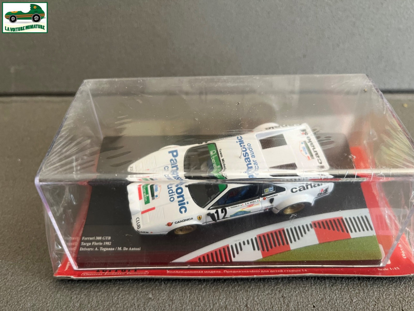 Voiture miniature Collection Ferrari 308 GTB Targa Florio 1982 au 1/43