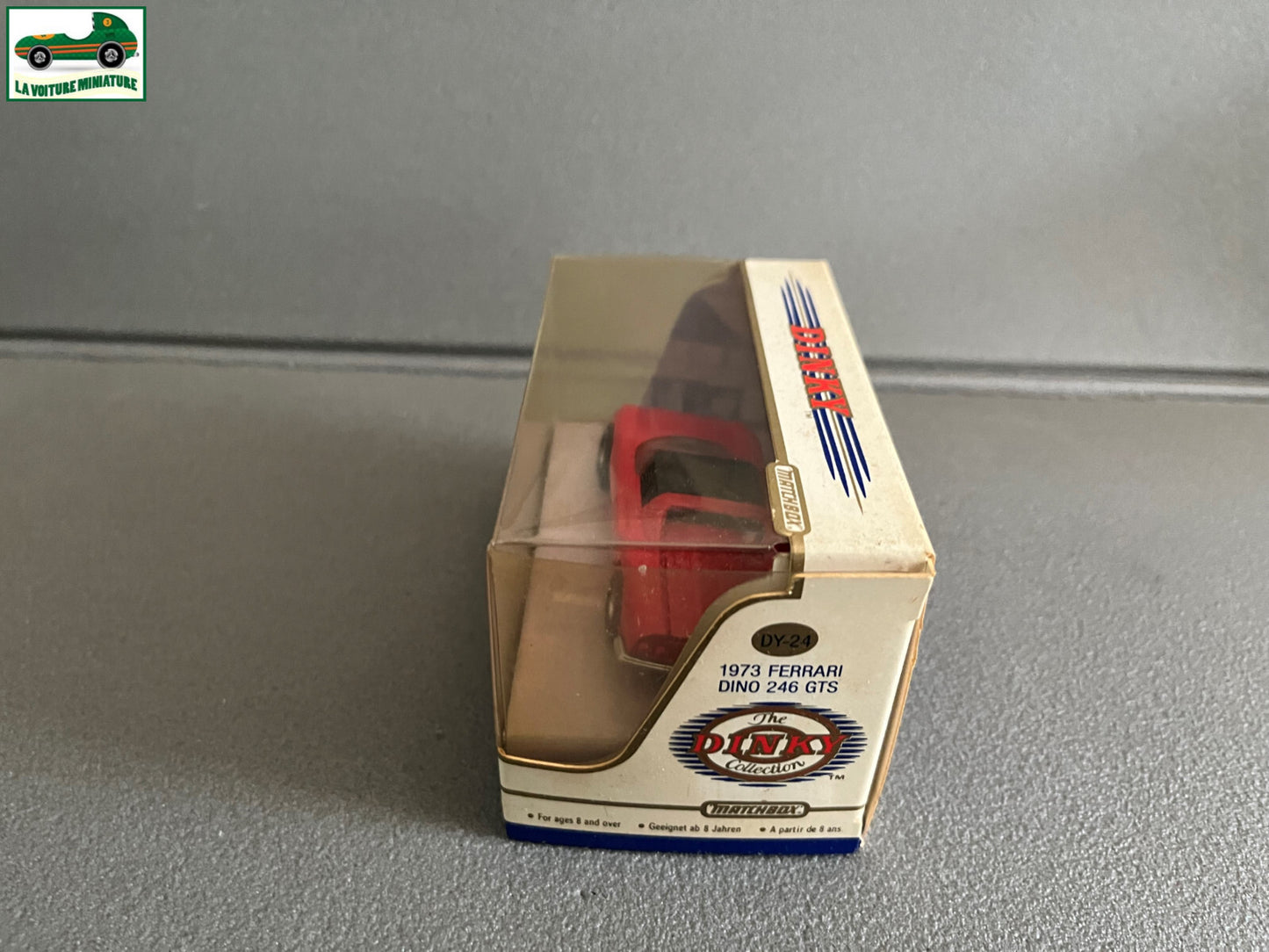 Voiture Miniature 1973 Ferrari Dino 246 GTS DY-24 Dinky Matchbox au 1/43