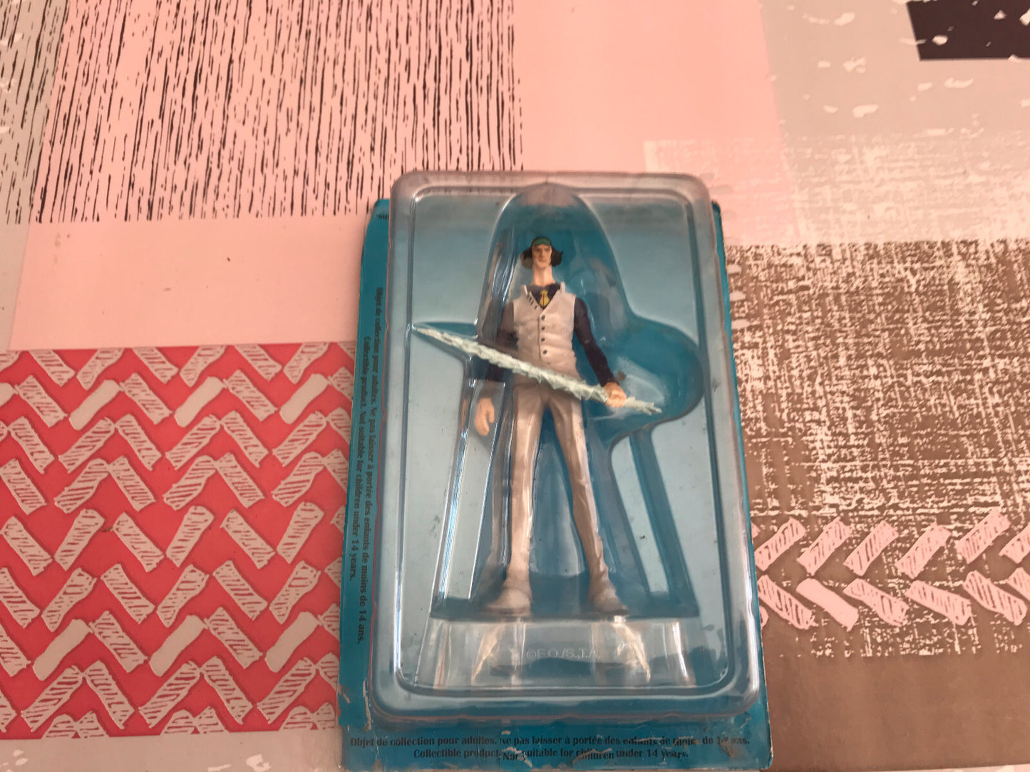 Figurine de Collection One Piece Kuzan dit Aokiji Le Faisan bleu Hachette