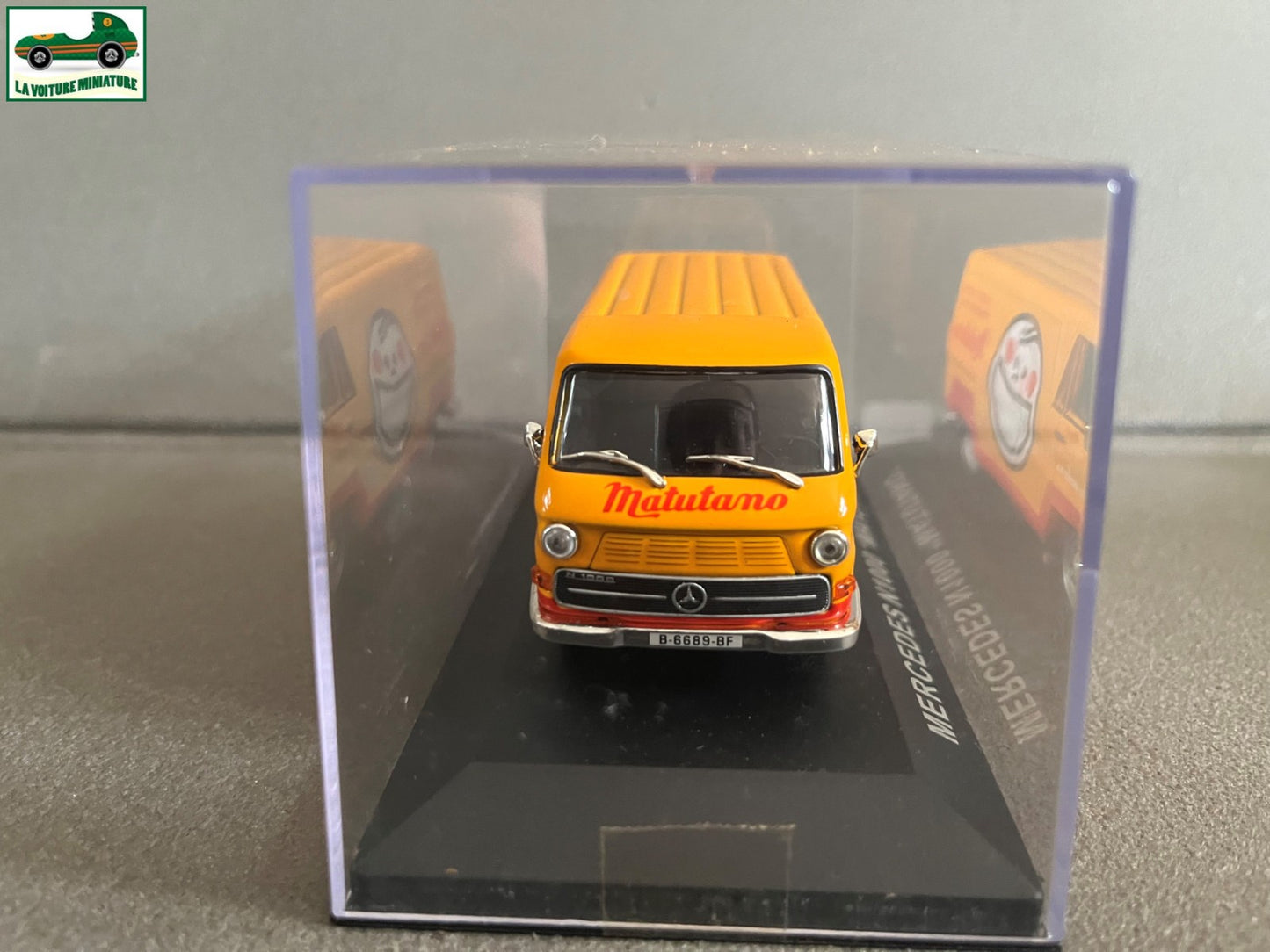 Voiture Miniature Camion Publicitaire Mercedes N1000 Matutano au 1/43