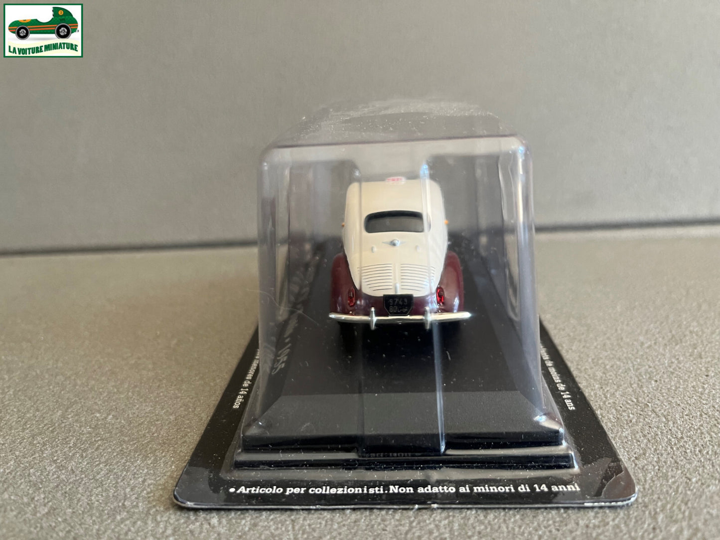 Voiture Miniature Renault 4CV Tunis 1955 Taxi Du Monde au 1/43 Altaya