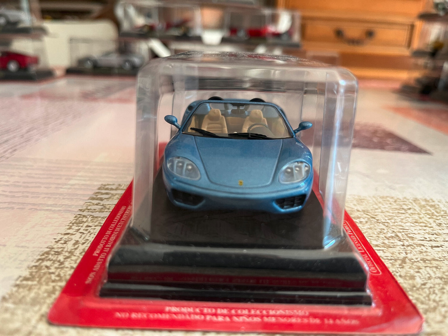 Voiture miniature Collection Ferrari 360 Spider Ixo Fabbri au 1/43