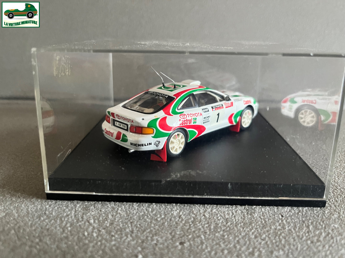 Voiture Miniature Toyota Celica GT Four Castrol RAC Trofeu au 1/43 Défauts