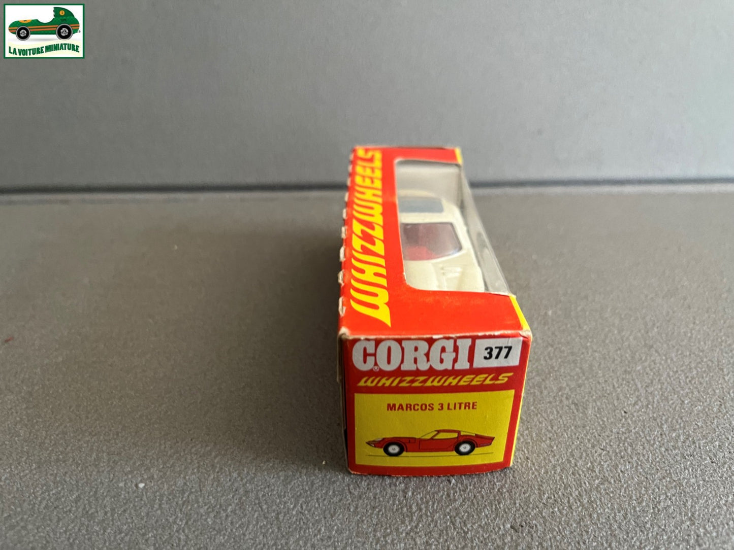 Ancienne Miniature Voiture Corgi Toys WhizzWheels Marcos 3 Litre GT Britain