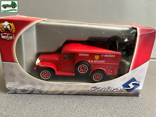 Voiture Miniature Camion 2156 Dodge Depanneuse Pompiers Solido au 1/50