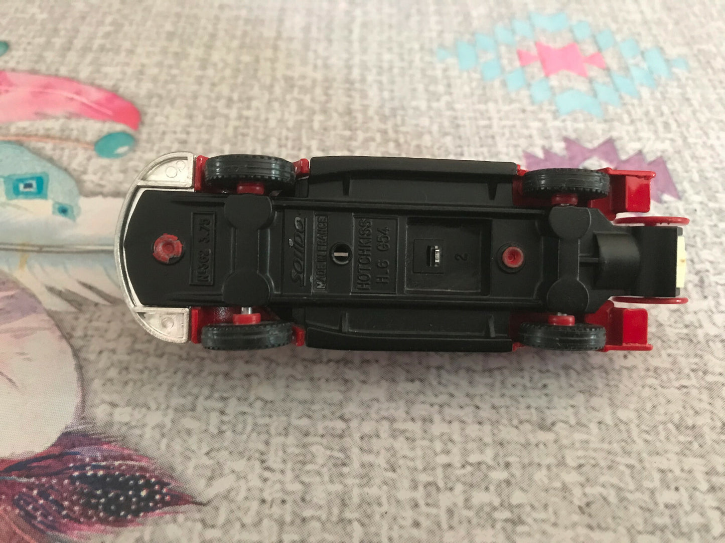 Voiture Miniature Camion Secours Pompiers Hotchkiss H.6 G54 Solido 1/50