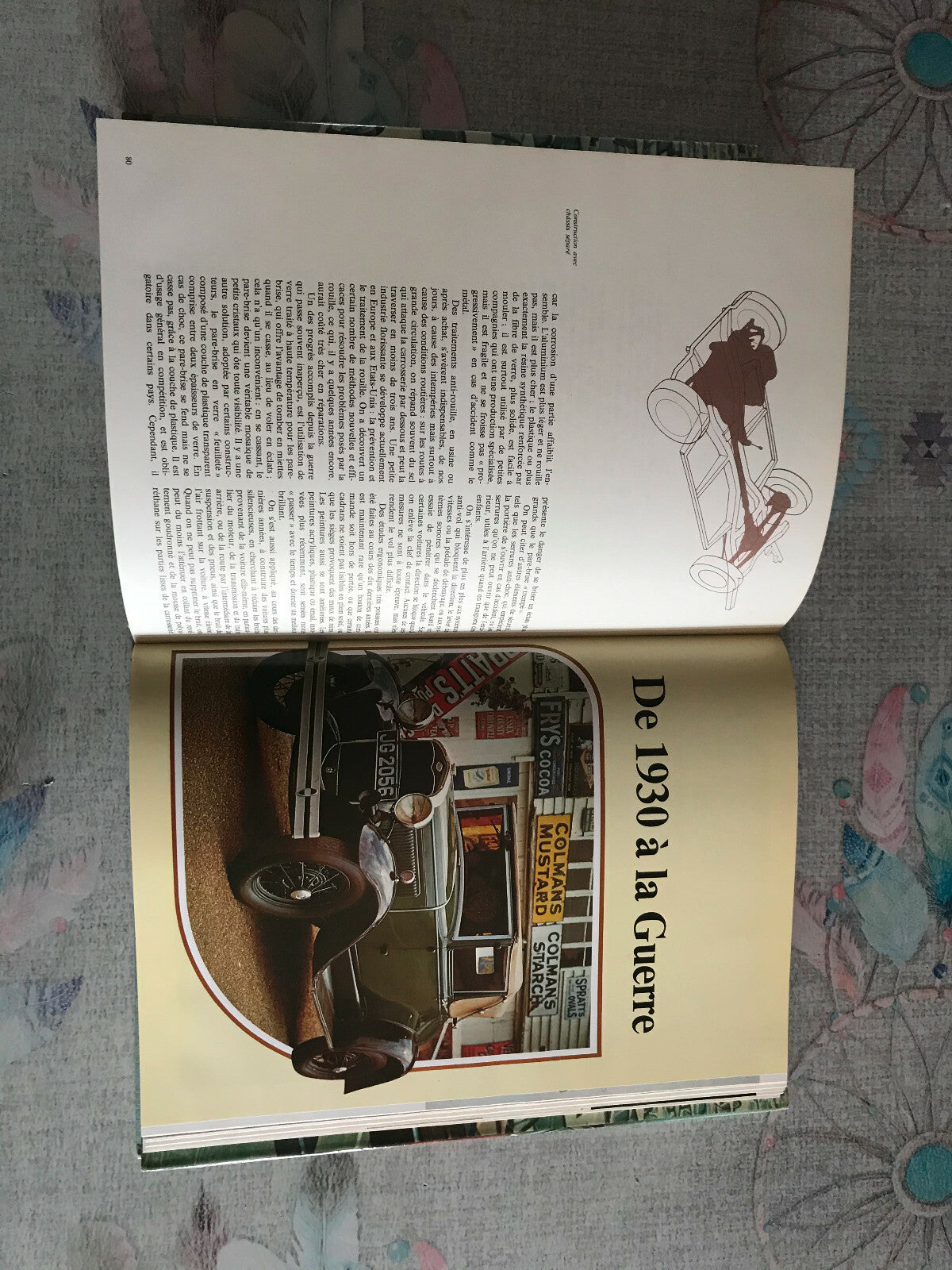 Livre Voiture Automobile Le Monde Fascinant des Autos 160 illustrations