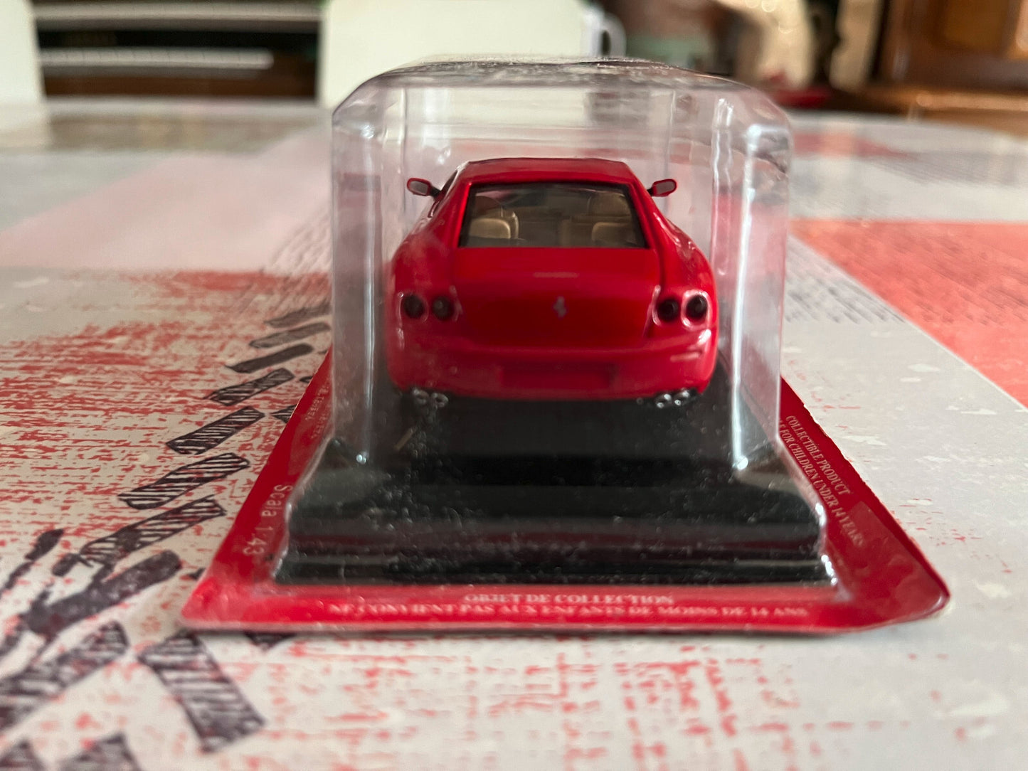 Voiture miniature Collection Ferrari 612 Scaglietti Ixo Fabbri au 1/43