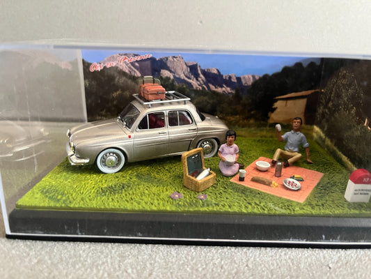 Voiture Miniature Renault Ondine Etape 29 La Route Bleue RN7 1/43