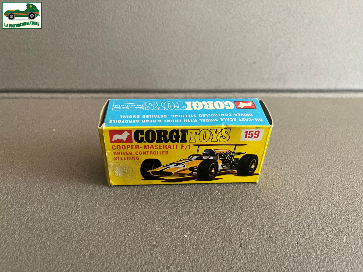 Ancienne Miniature Voiture Cooper Maserati F1 Formula 1 Corgi 159 Gt Britain