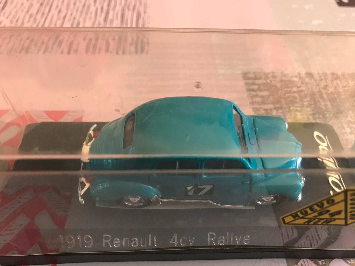 Voiture Miniature Renault 4cv Rallye 1919 Solido au 1/43