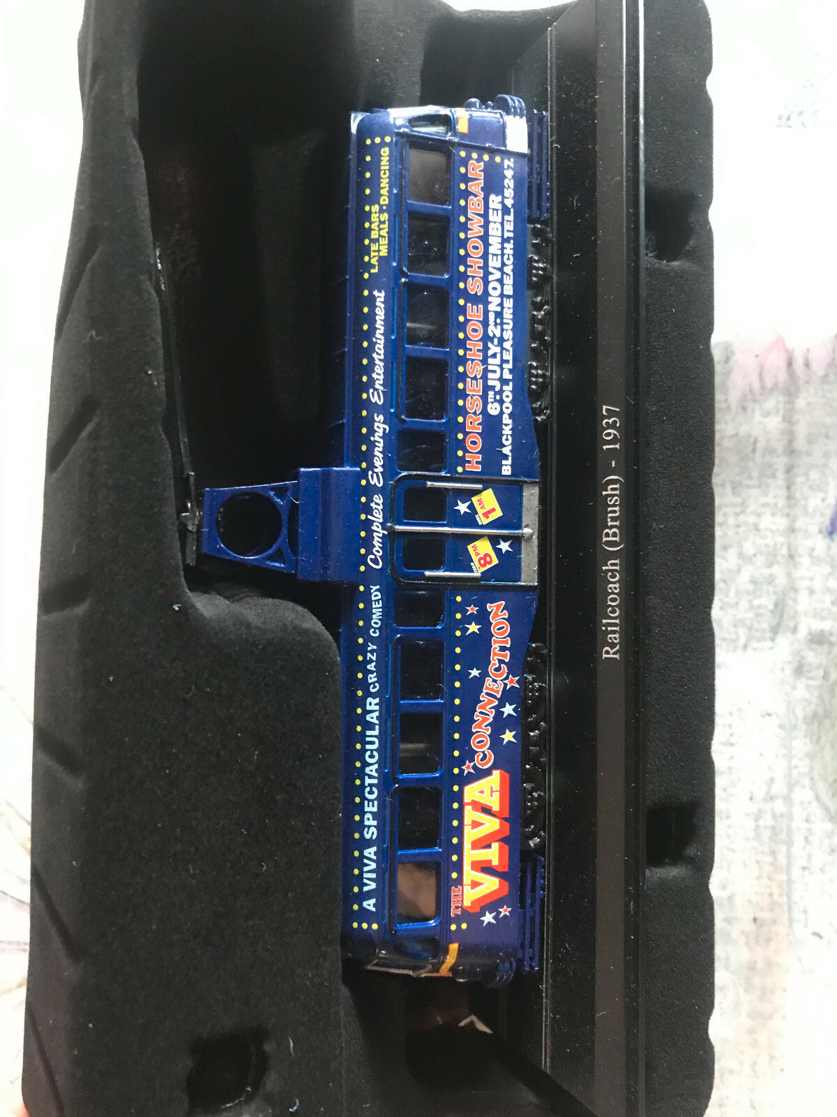 Voiture Miniature Tramway Railcoach Brush 1937 Ixo Atlas au 1/87