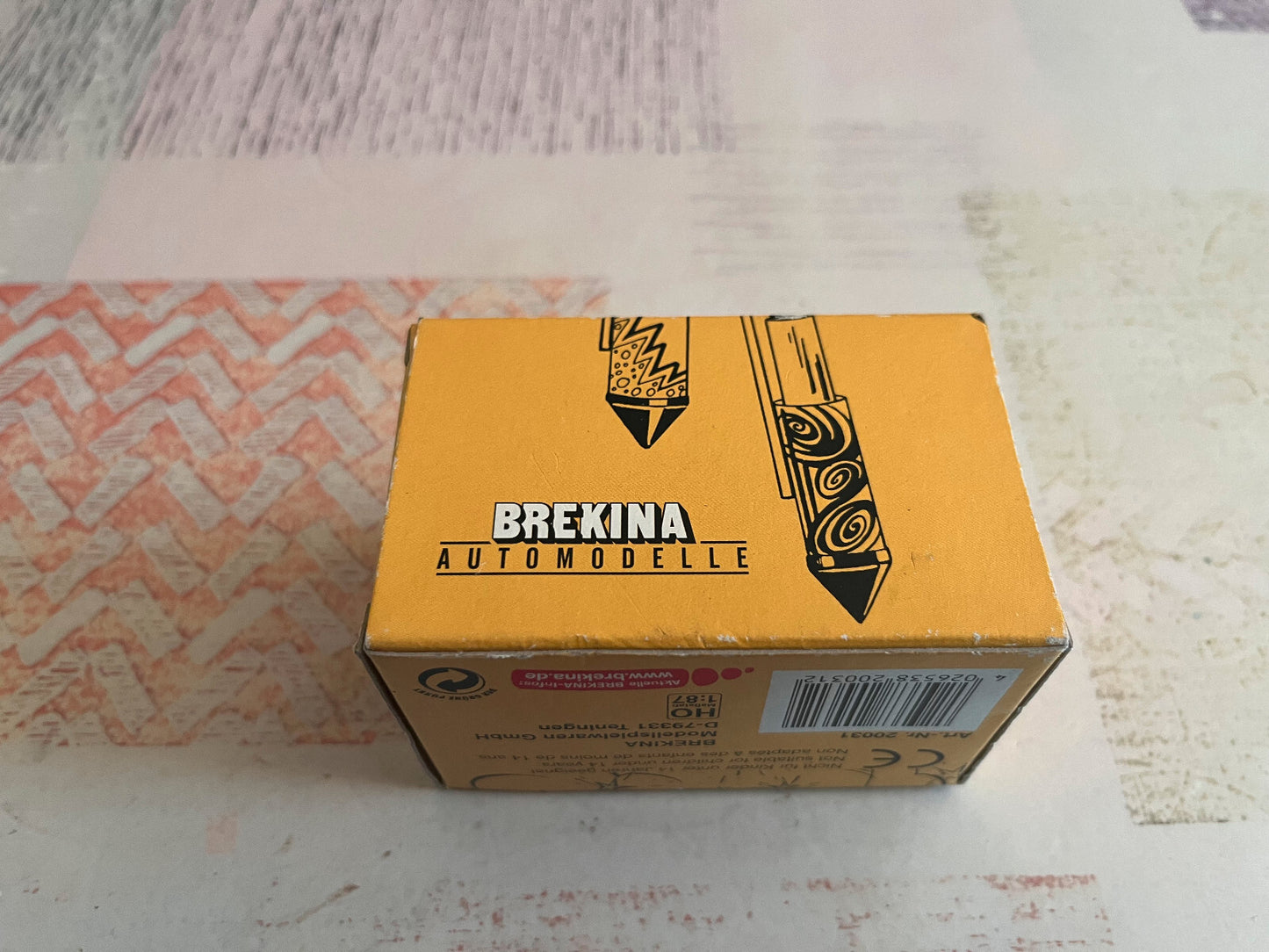 Voiture Miniature Opel Neuen Jahr 2003 Brekina 1/87 HO