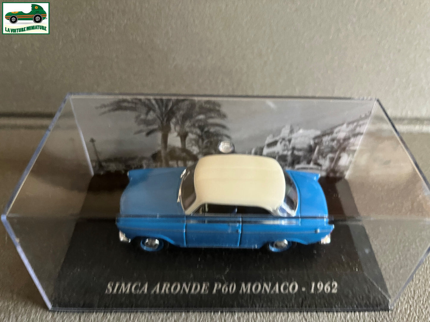 Voiture Miniature Simca Aronde P60 Monaco 1962 au 1/43 Ixo Altaya