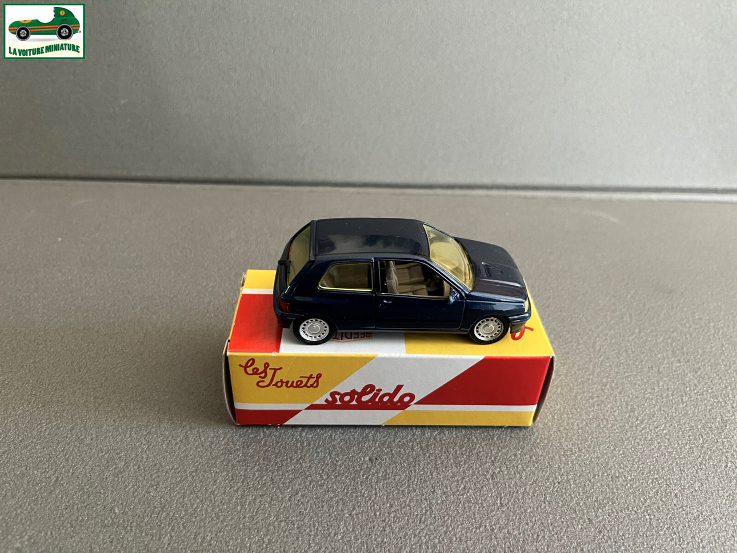 Voiture Miniature Renault Clio 16S 1991 Solido Hachette 1/43