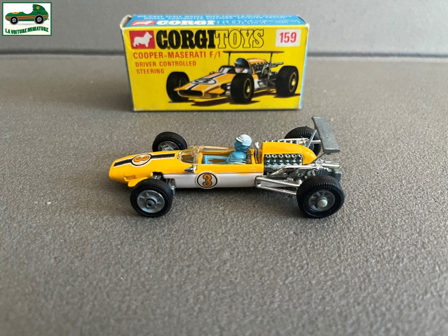 Ancienne Miniature Voiture Cooper Maserati F1 Formula 1 Corgi 159 Gt Britain