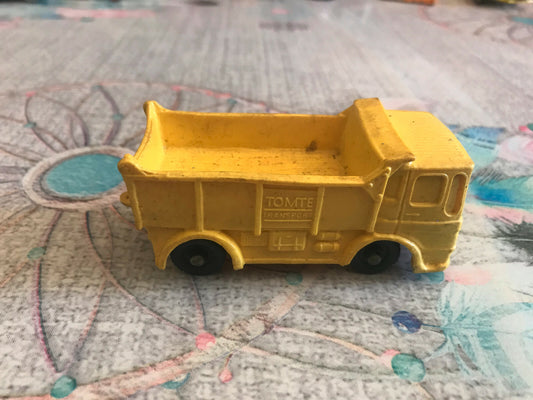 Voiture Miniature Ancien Camion Leyland Tomte Lardal Norway Plastique Gomme 1/43