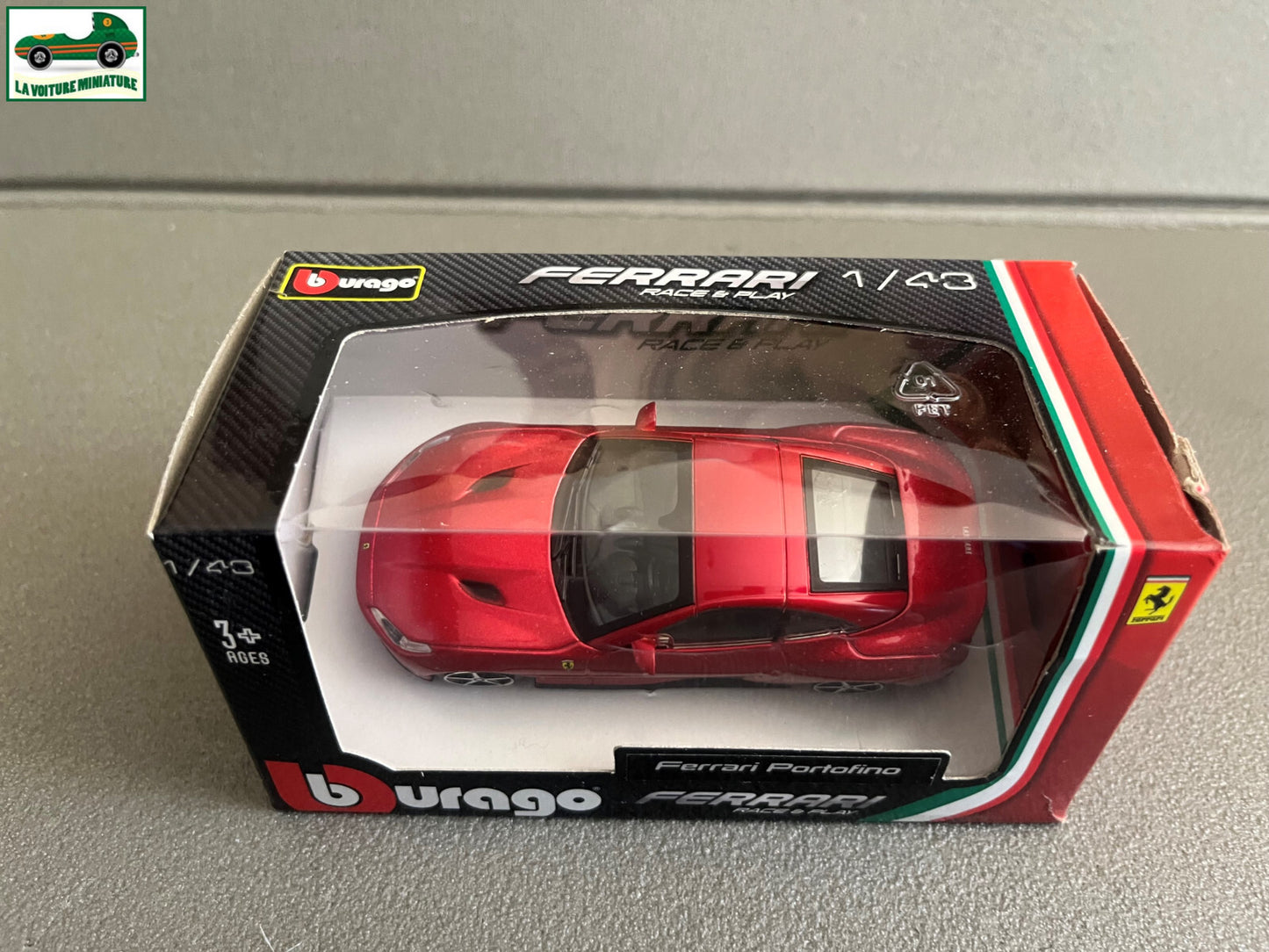 Voiture miniature Collection Ferrari Portofino Burago 1/43