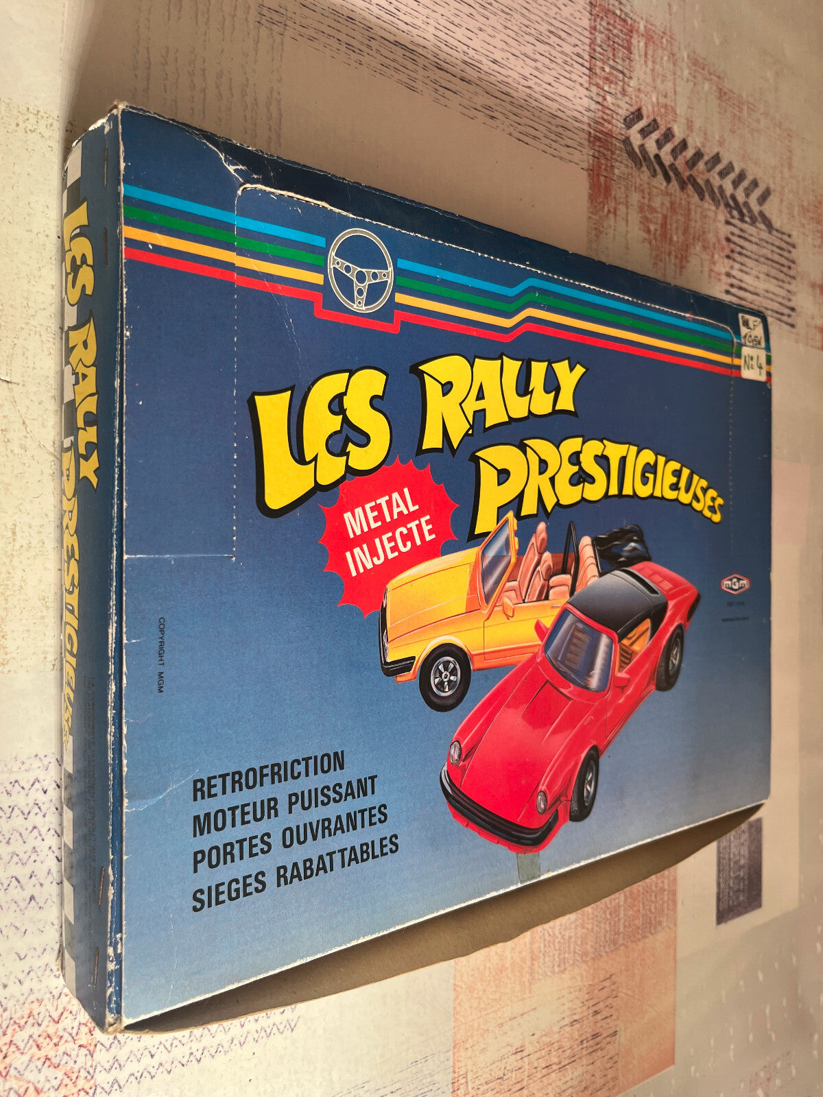 Ancien Jouet Voiture Lot 12 Voiture Les Rally Prestigieuses MGM REF 2748 Bazar