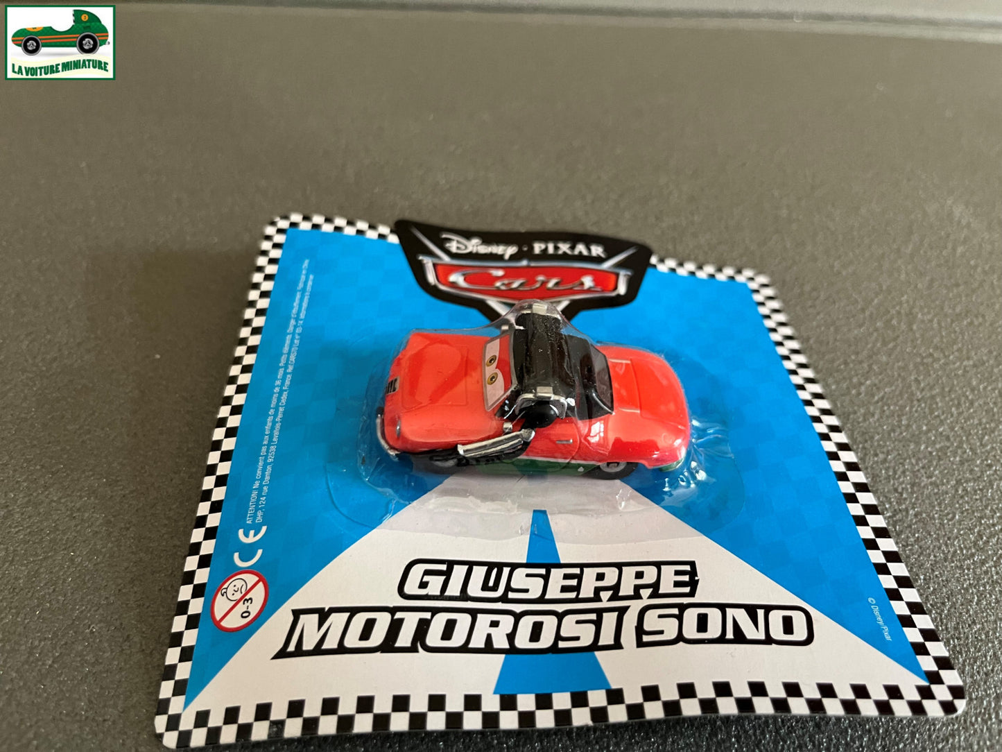 Voiture Miniature Cars Disney Giuseppe Motorosi Sono Plastique DHP