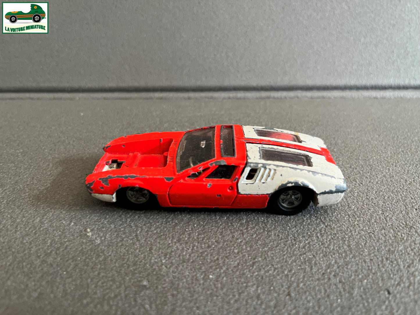 Ancienne Miniature Voiture Dinky Toys De Tomaso Mangusta Meccano 1/43 Epave