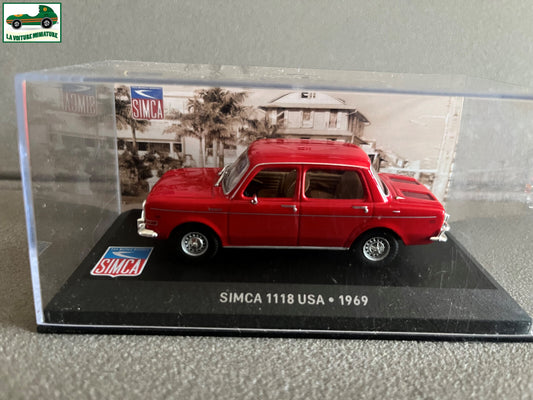 Voiture miniature Simca 1118 USA 1969 au 1/43