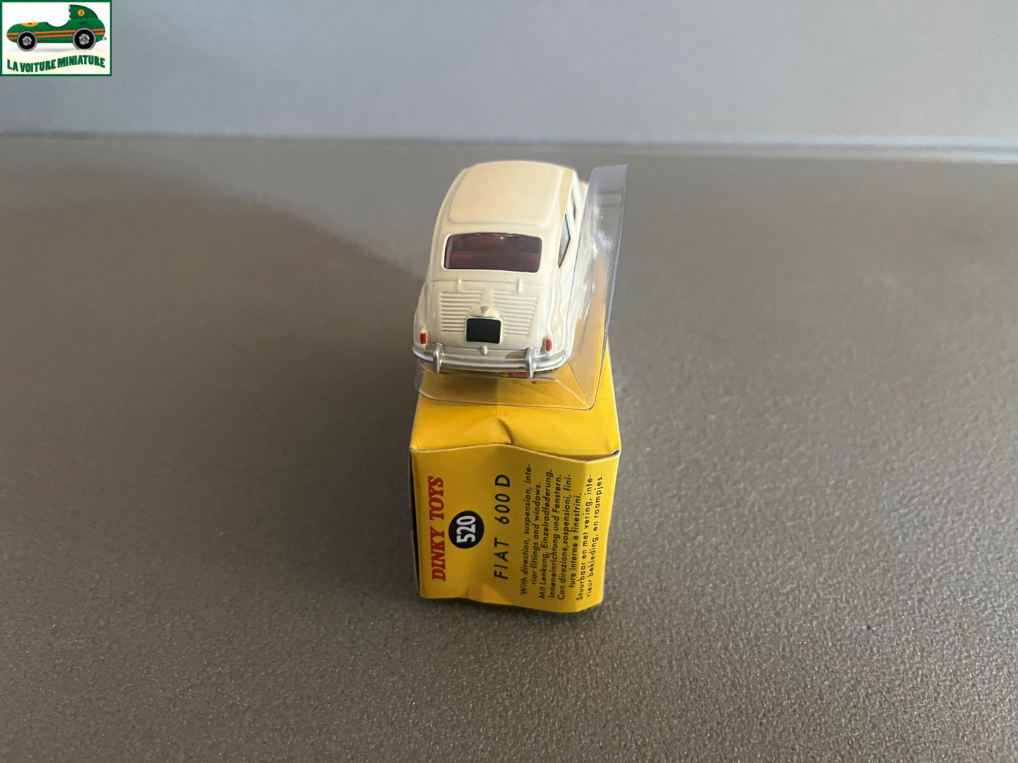 Voiture miniature Fiat 600 D Deagostini Dinky Toys Atlas au 1/43