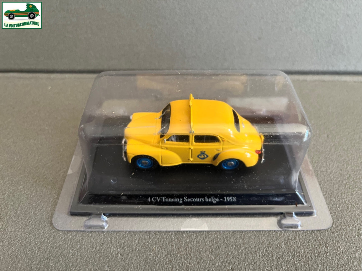 Voiture Miniature Renault 4CV Secours Belge 1958 Eligor au 1/43