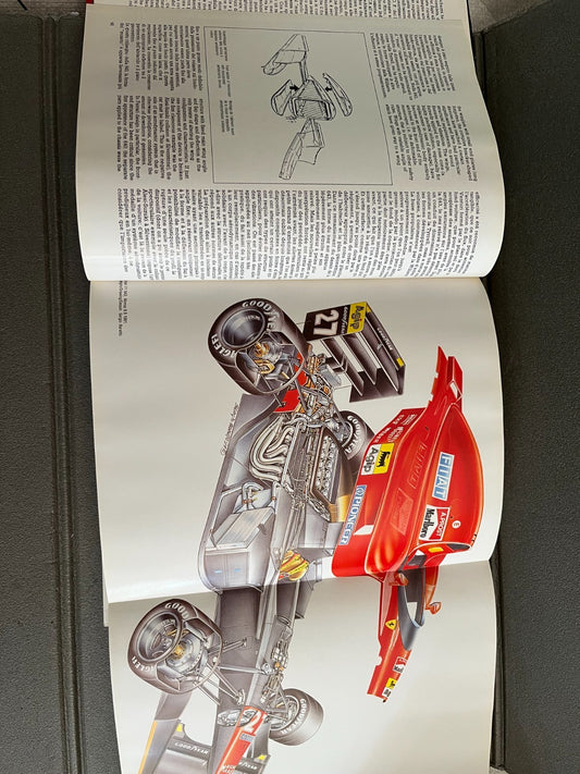 Livre Voiture Automobile Formule 1 Ferrari F1 Annual 1991
