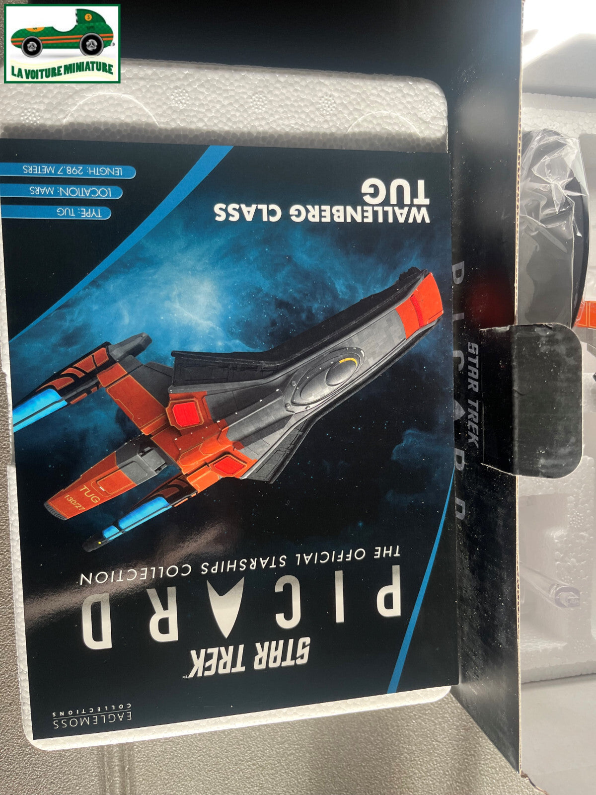 Vaisseau Spatial Miniature Wallenberg Class TUG Star Trek Eaglemoss Hero