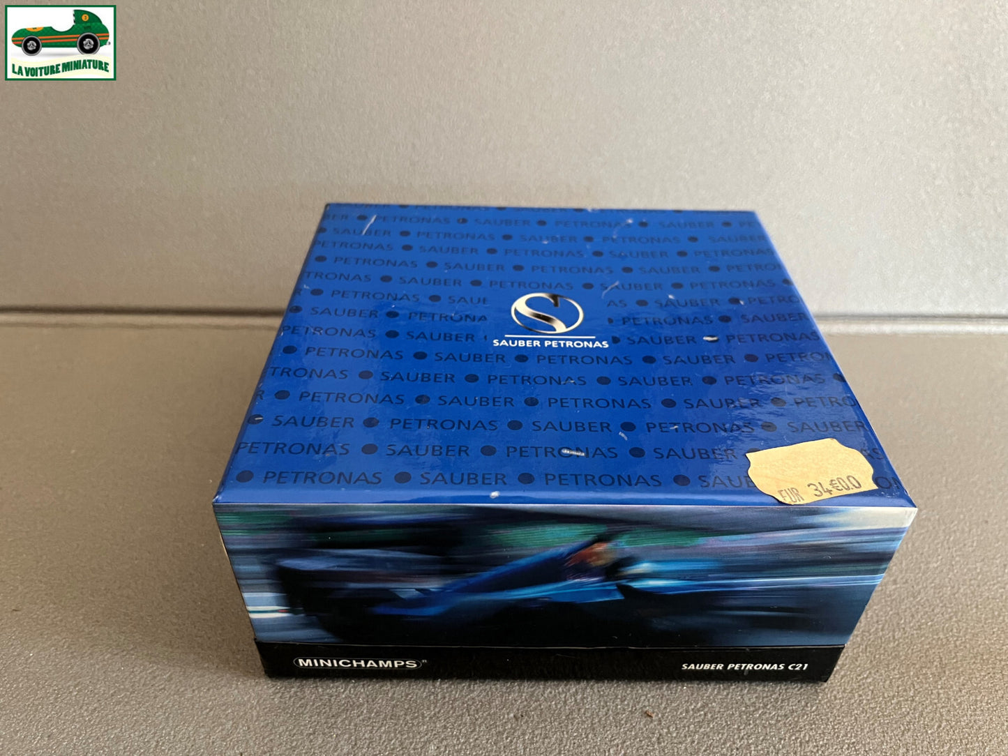 Voiture Miniature Course Coffret Formule 1 Sauber Petronas C21 Minichamps 1/43