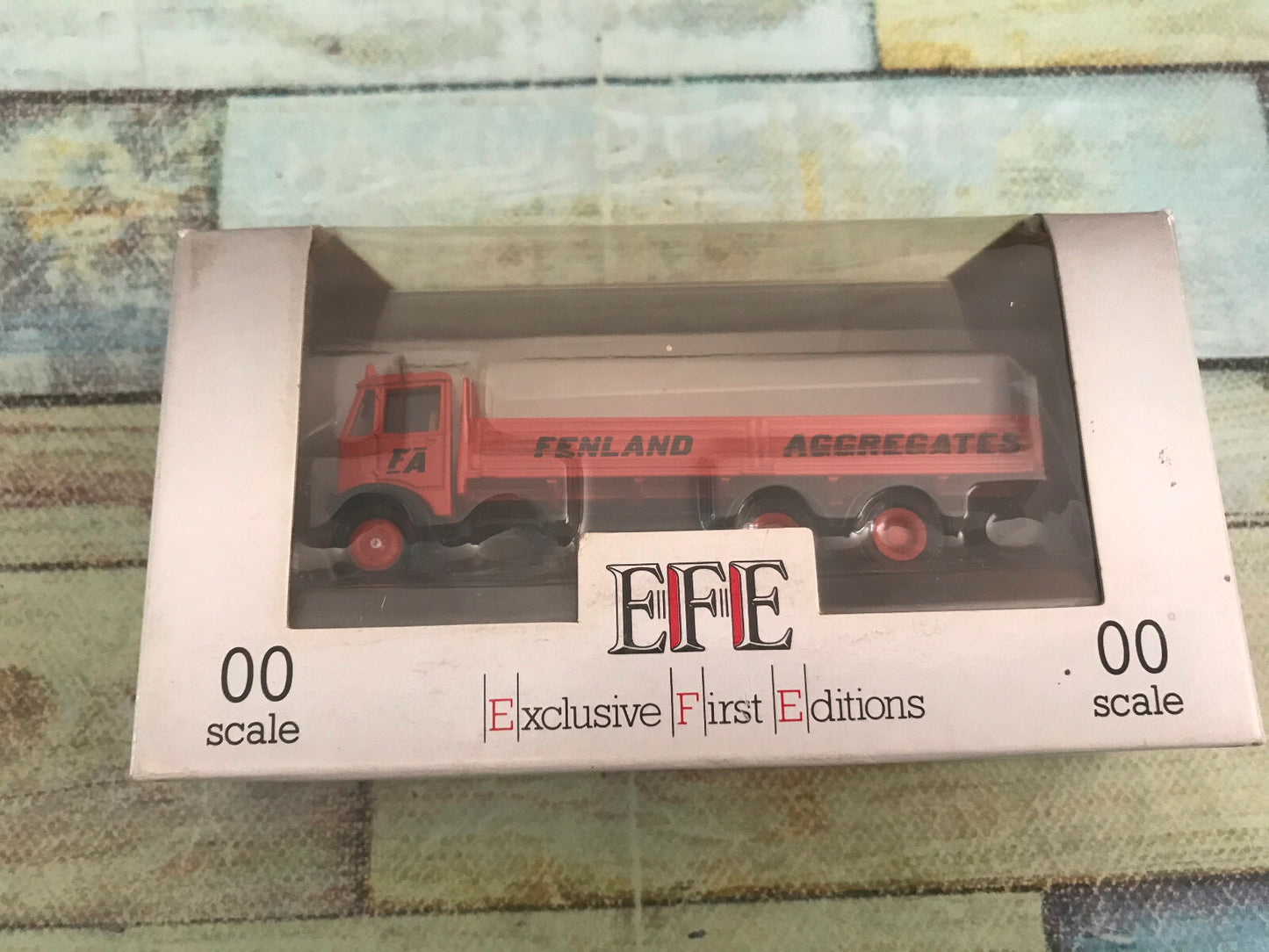 Voiture Miniature EFE AEC MAMMOTH FENLAND AGGREGATES 00 Scales au 1/76