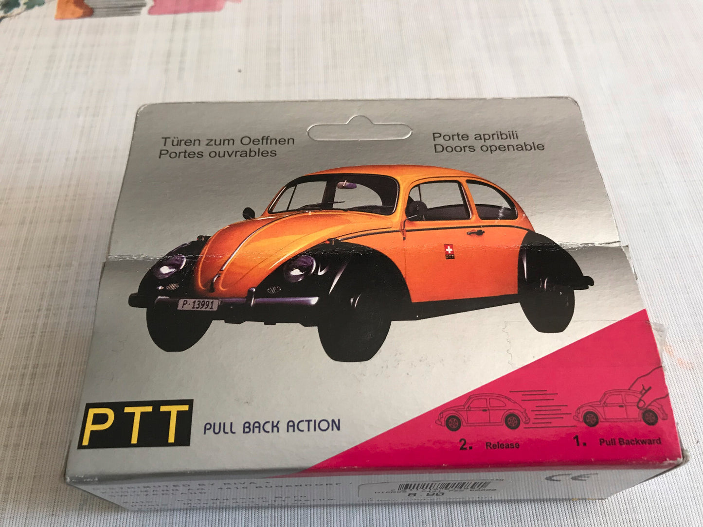 Voiture Miniature Volkswagen Fourgonnette I VW 1300 Coccinelle PTT Poste Suisse