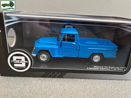 Voiture Miniature Ford F-75 Pick Up 1980 Triple 9 au 1/43
