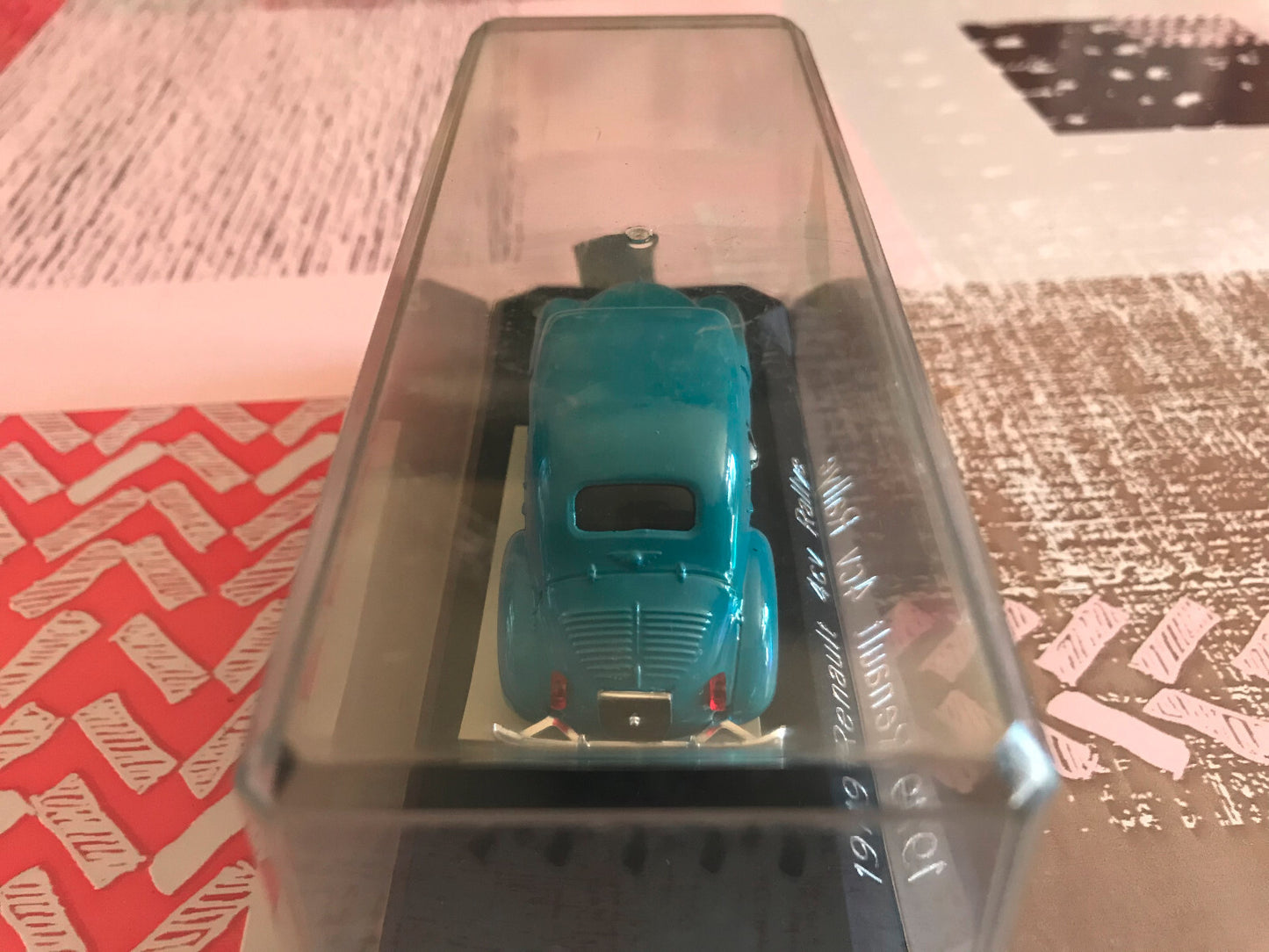 Voiture Miniature Renault 4cv Rallye 1919 Solido au 1/43
