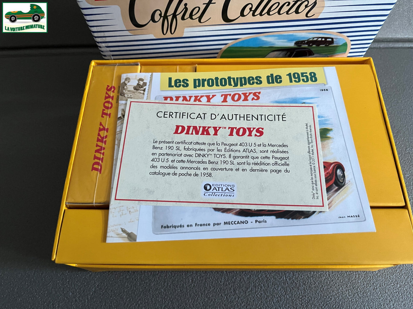 Voiture miniature Coffret Les Prototypes de 1958 Dinky Toys Atlas