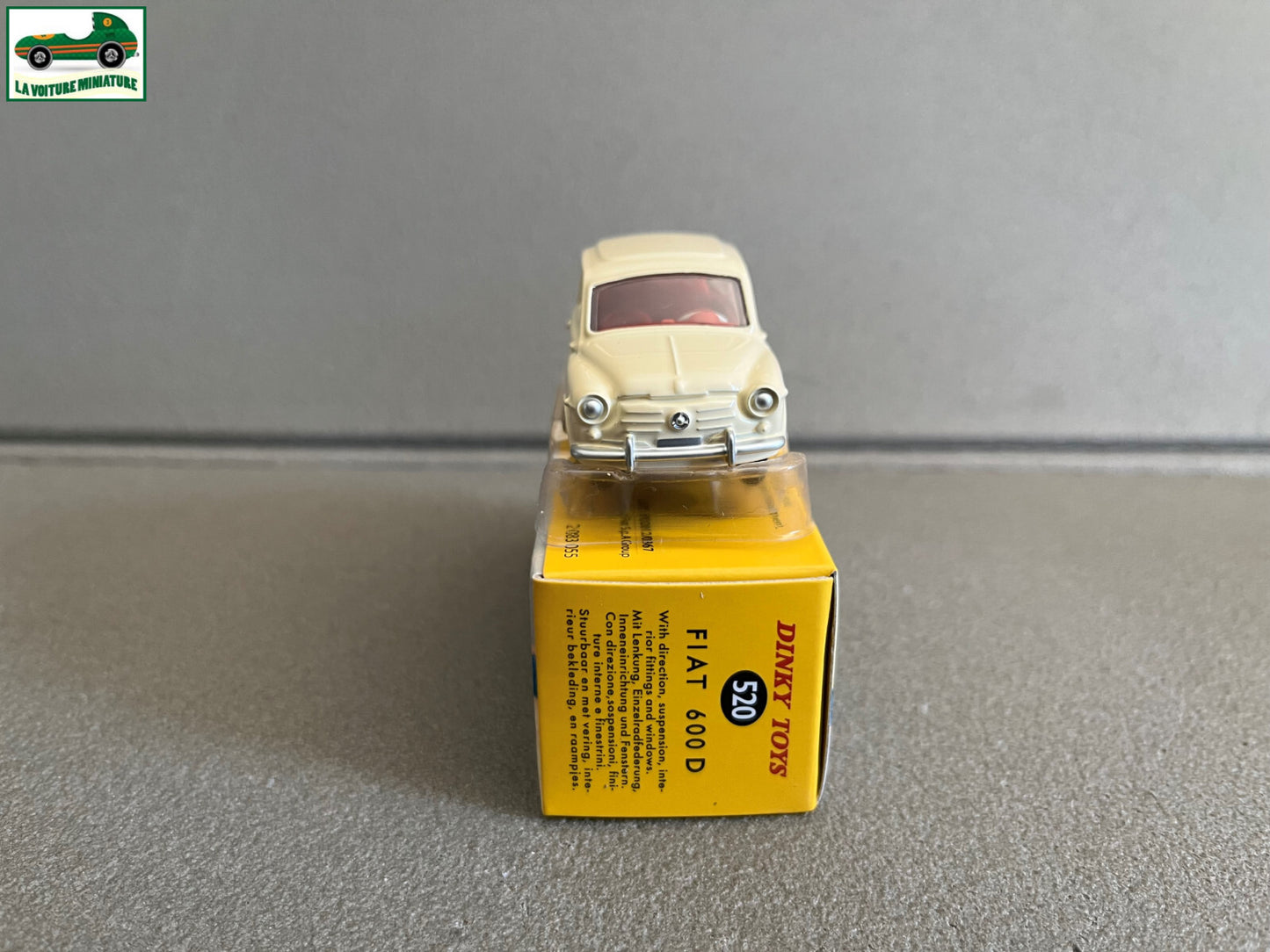 Voiture miniature Fiat 600D 520 Dinky Toys Atlas