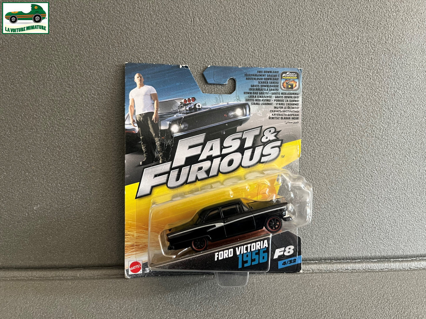 Voiture miniature Ford Victoria 1956 Fast & Furious Mattel 1/55