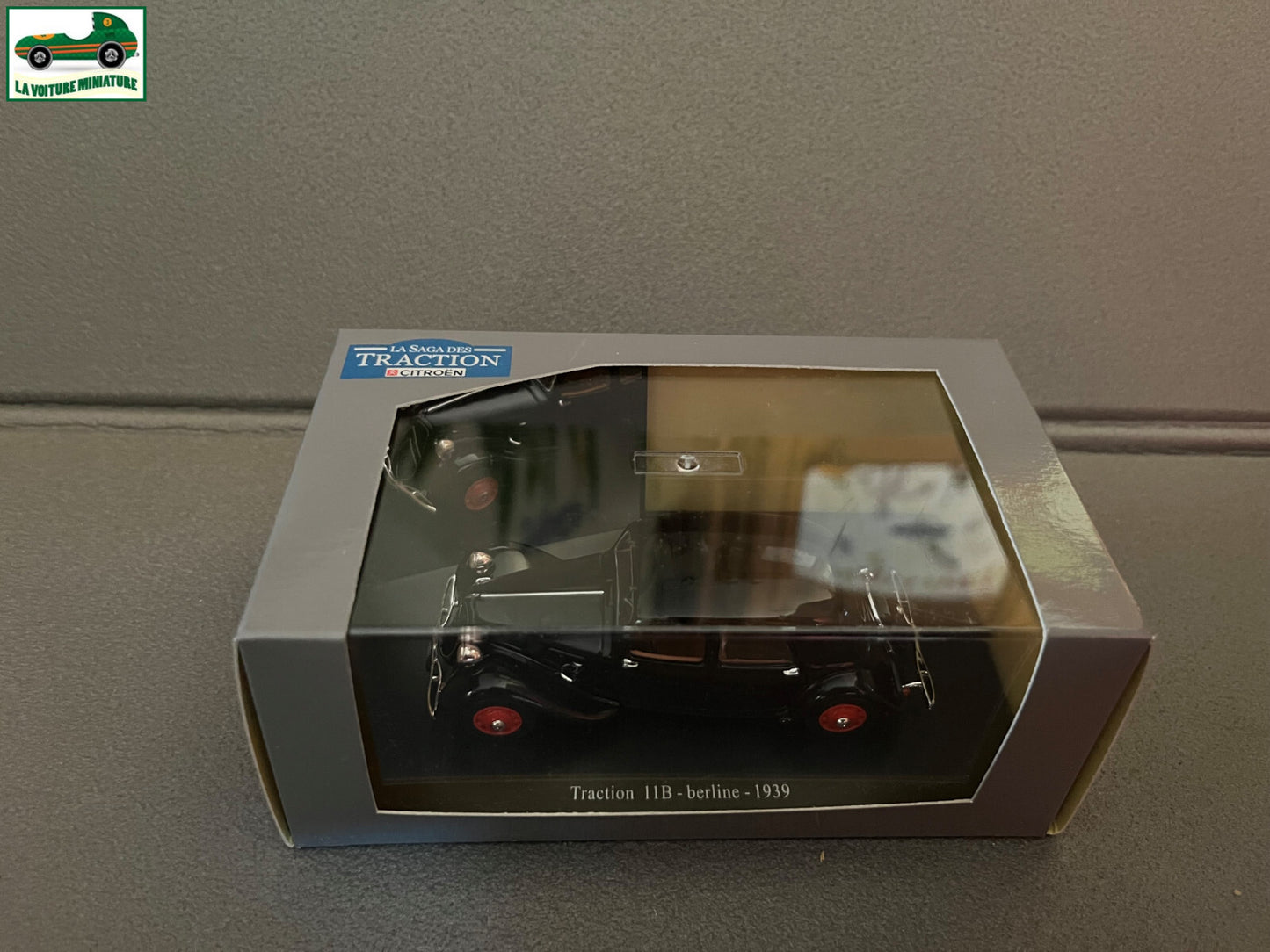Voiture Miniature Citroen Traction 11B Berline 1939 Atlas Courtage 1/43