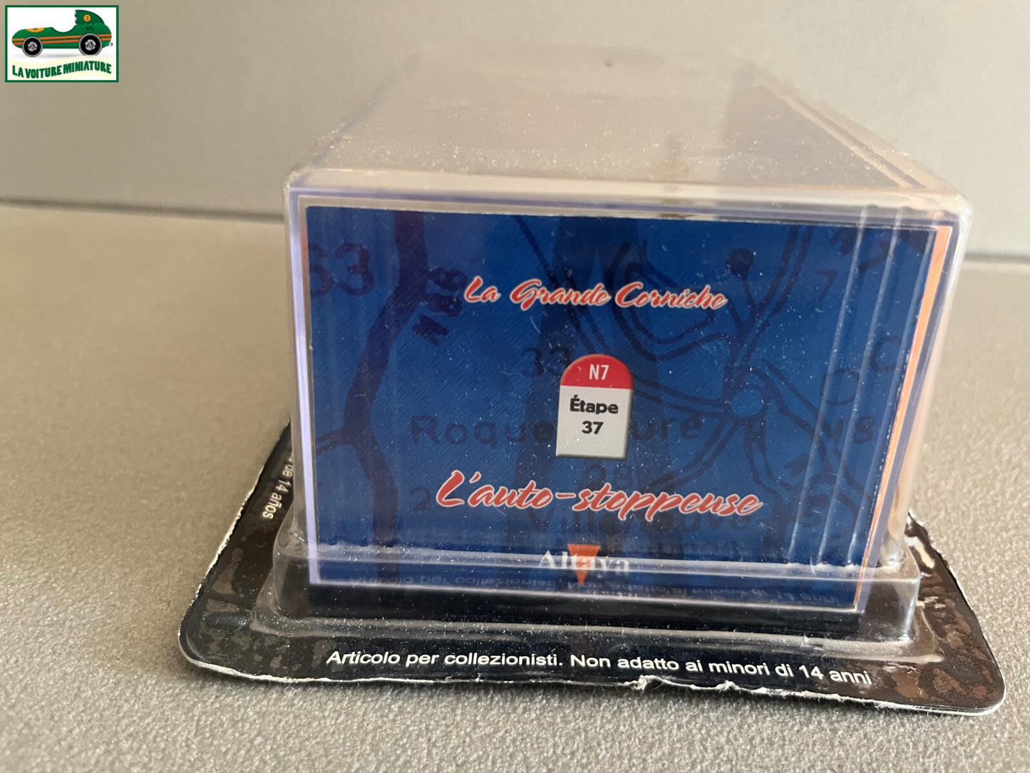 Voiture Miniature Simca Océane Etape 37 La Route Bleue RN7 1/43