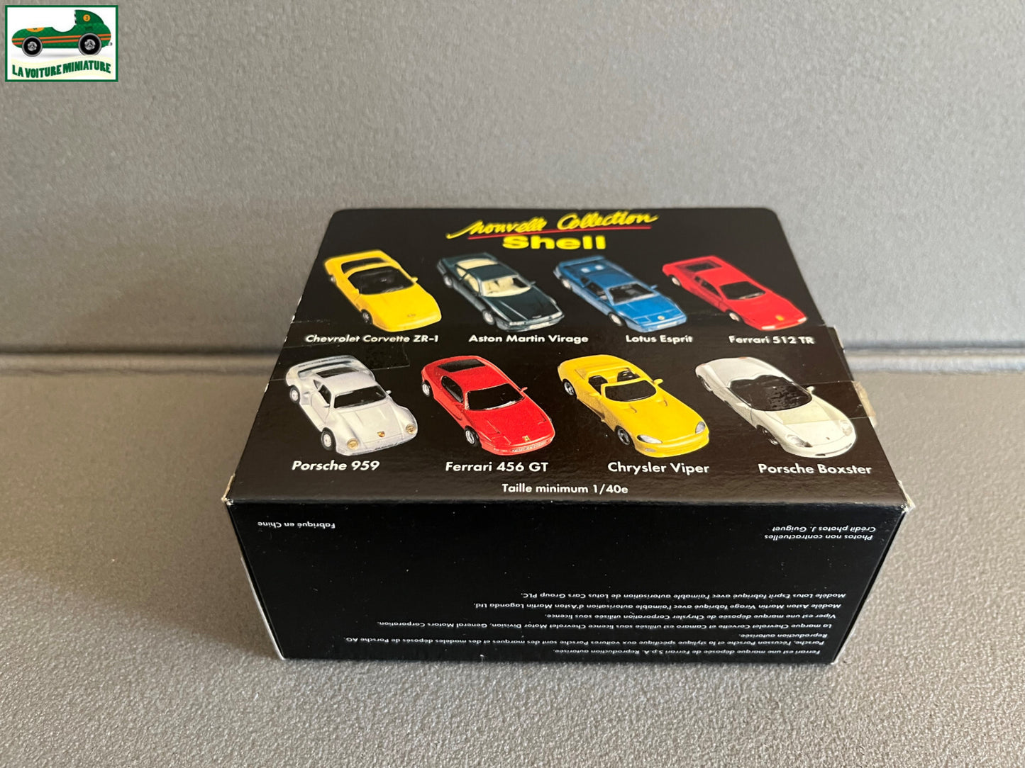 Voiture Miniature Porsche Boxter Collection de rêve Shell