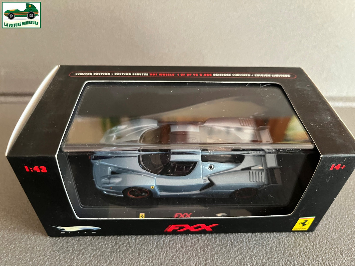 Voiture Miniature 2006 Ferrari FXX HotWheels Elite au 1/43