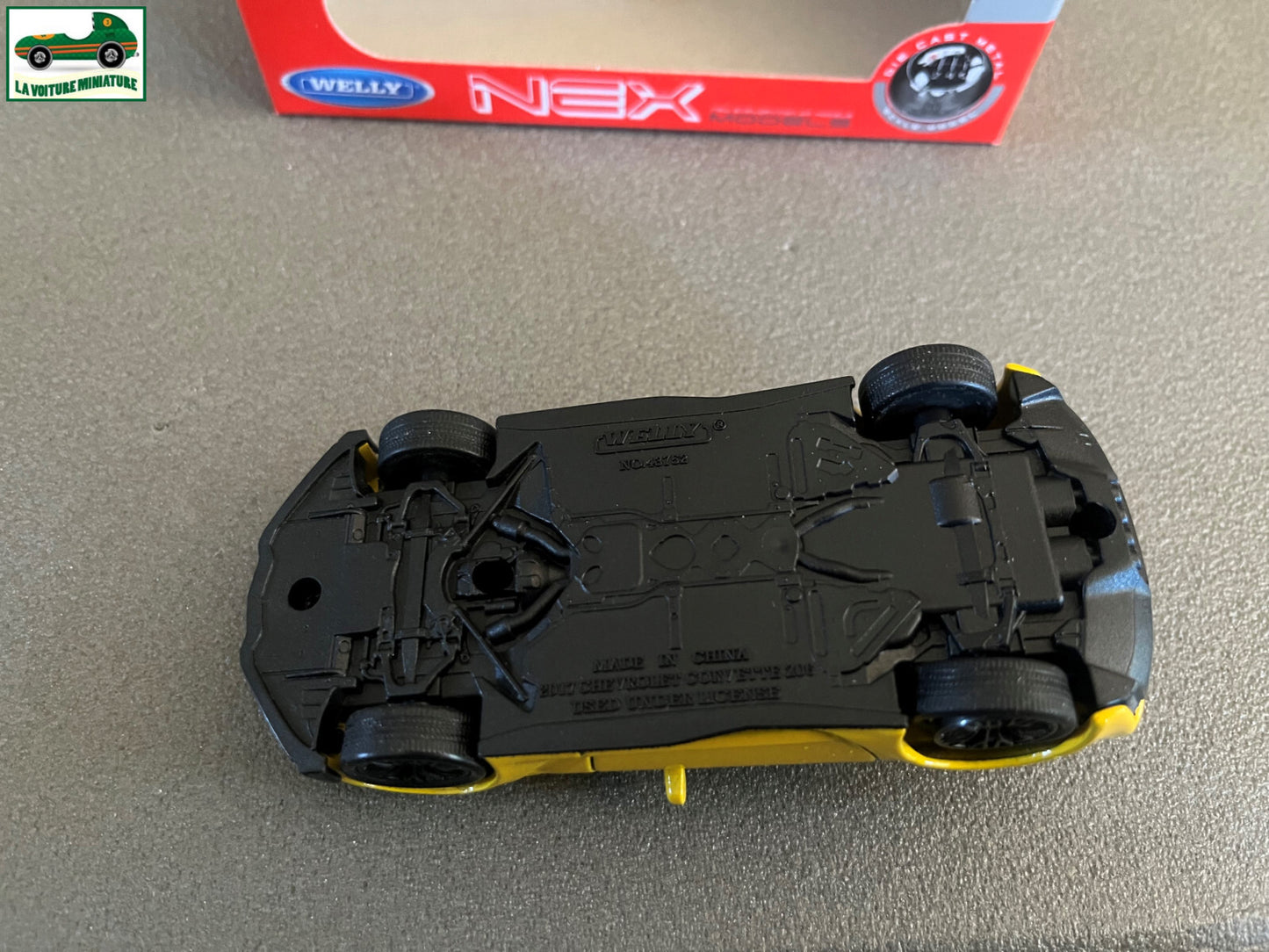 Voiture miniature Chevrolet Corvette Z06 2017 Welly 1/34 - 1/36 - 1/39