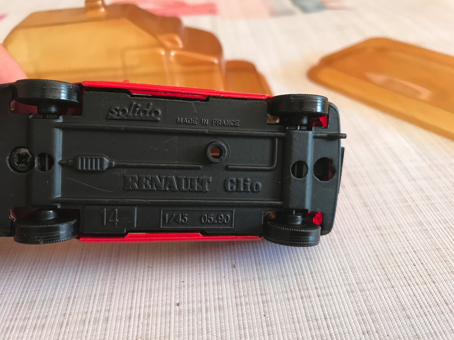 Voiture Miniature Pompiers Renault Clio Solido SDIS au 1/43
