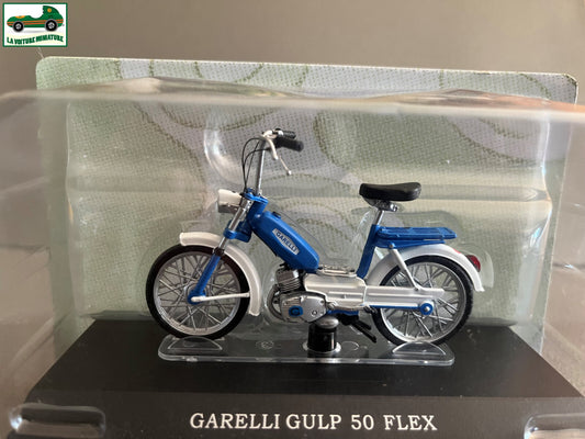 Moto Cyclomoteur miniature Garelli Gulp 50 Flex Leo Models 1/18